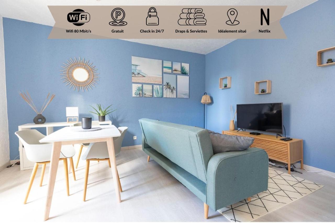 Cosy T2 Renove, Proche Centre-Ville-Fibre/Netflix Montluçon Eksteriør bilde